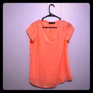 Orangey/Pink blouse